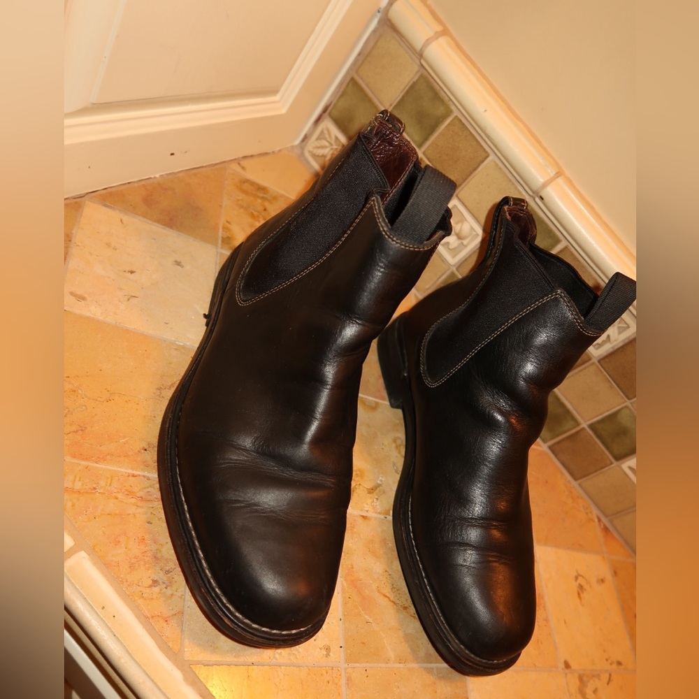 TIMBERLAND Waterproof Black Leather Chelsea Boots - Picture 2 of 9